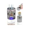 USB Plug Portable Electric Makeup Brush Cleaner with Rubber Makeup Machine Electric USB Quick Cleaner Cleaning Brush Collar Brus