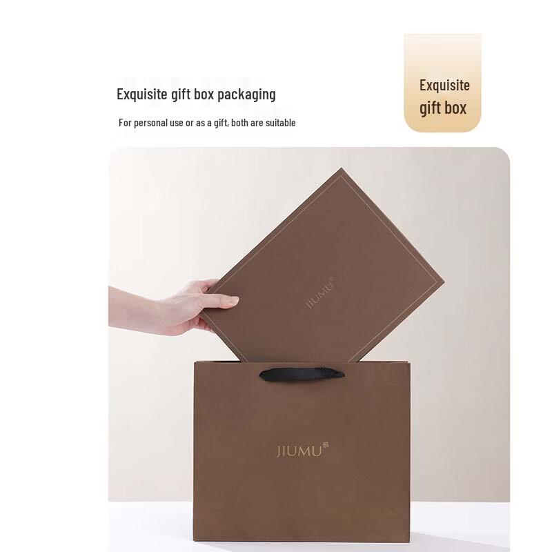 JIUMU Men's Plaid Wool Scarf