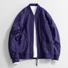 Jacket for Men's Spring and Autumn New Loose Baseball Collar Loose Hong Kong Style Work Style Versatile Loose Jacket