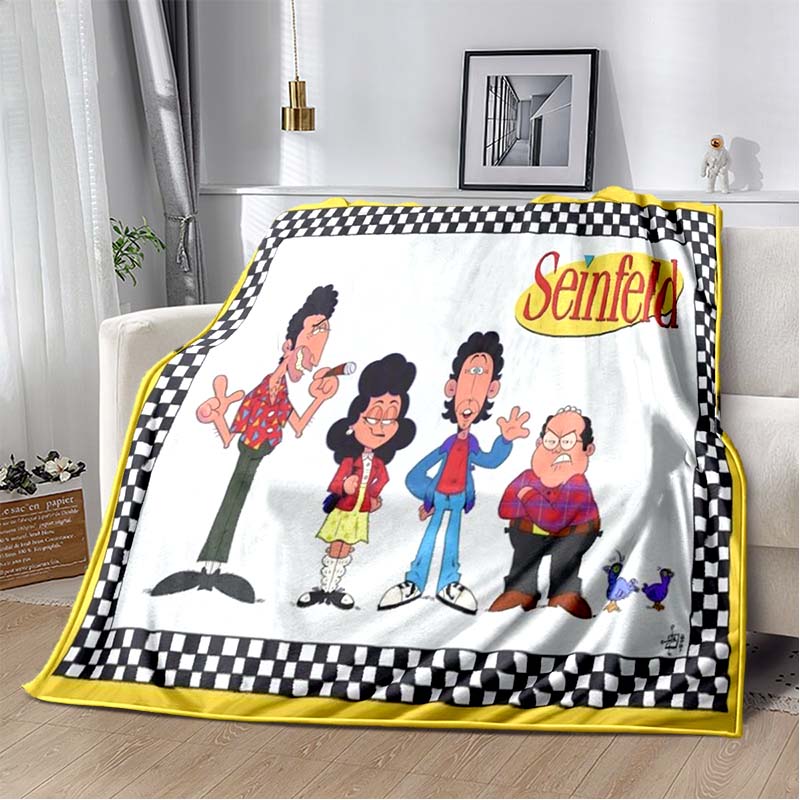 Seinfeld Friends Humorous and funny Blanket,Warm Soft and comfortable blanket