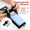 Fixed Whetstone Set Cutter Sharpening Stone Set Cutter Polishing Stone Grinding Frame Woodworking Tool for Woodwork M4YD