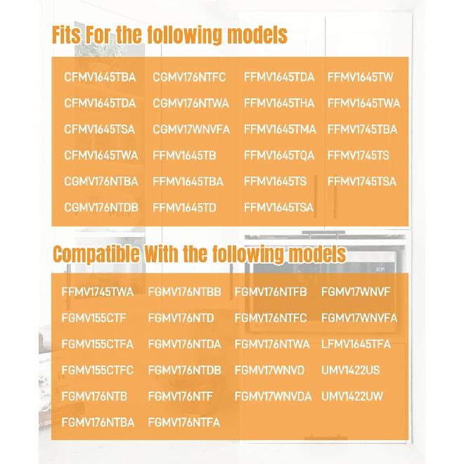 2025 New 5304509440 TYJ50-8A2 Microwave Turntable Motor Assembly Fits for Frigidaire Microwave LFMV1645TF,Replaces