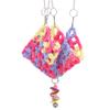 Hamster Weave Hammock Hanging Small Animal Cage Hammock for Chinchilla Parrot Guinea Pig 25x25cm   9.8x9.8in