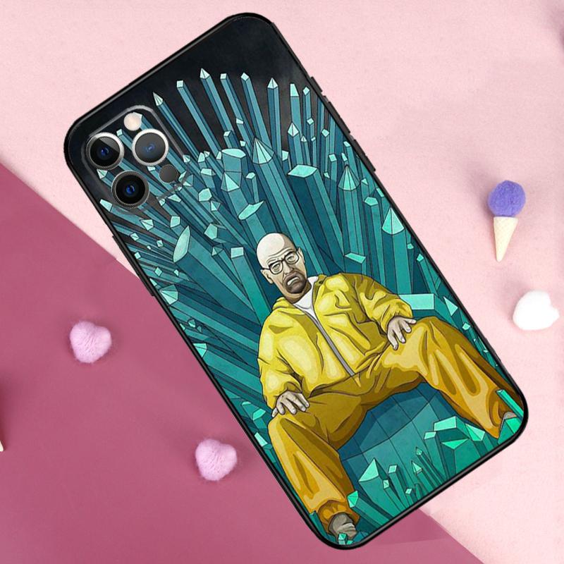 Heisenberg Breaking Bad Cover For iPhone 15 16 14 13 12 11 Pro Max Mini 7 8 Plus X XR XS Max Phone Case