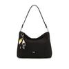 Daks Misty Flower Black Flower Charm Nylon Shoulder Bag Dcba6f527bk