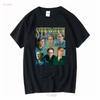 Stephen Merchant Vintage Bootleg T Shirt Vintage Washed Designer Clothes Versatile Fashion Top For Everyday Wear Casual