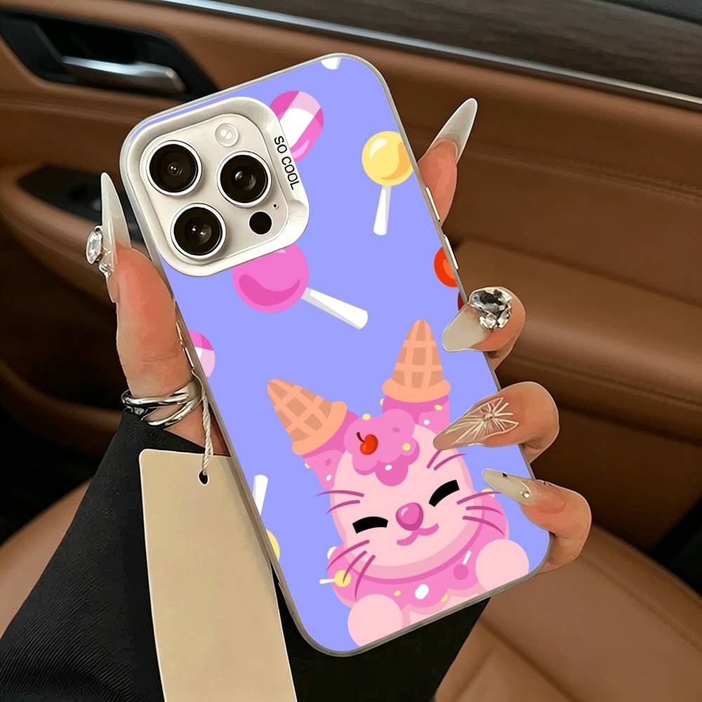 Adopt Me Game Phone Case For iPhone 11 12 13 14 15 16Pro Max Plus White Silver  Phone Cover