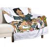 Total Drama Throw Blanket Soft Warm Blanket Gift for Men Women Adults