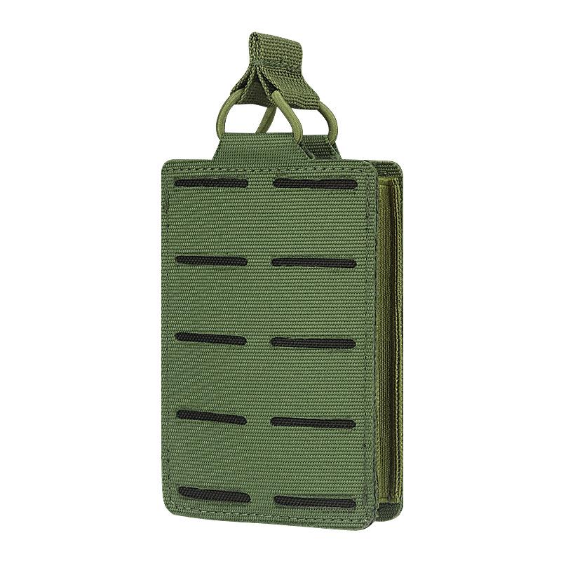 Outdoor Molle 5.56 Magazine Pouch Single Mag Holder Universal Laser Cut Flashlight Pouch Knife Pocket Hunting Gear