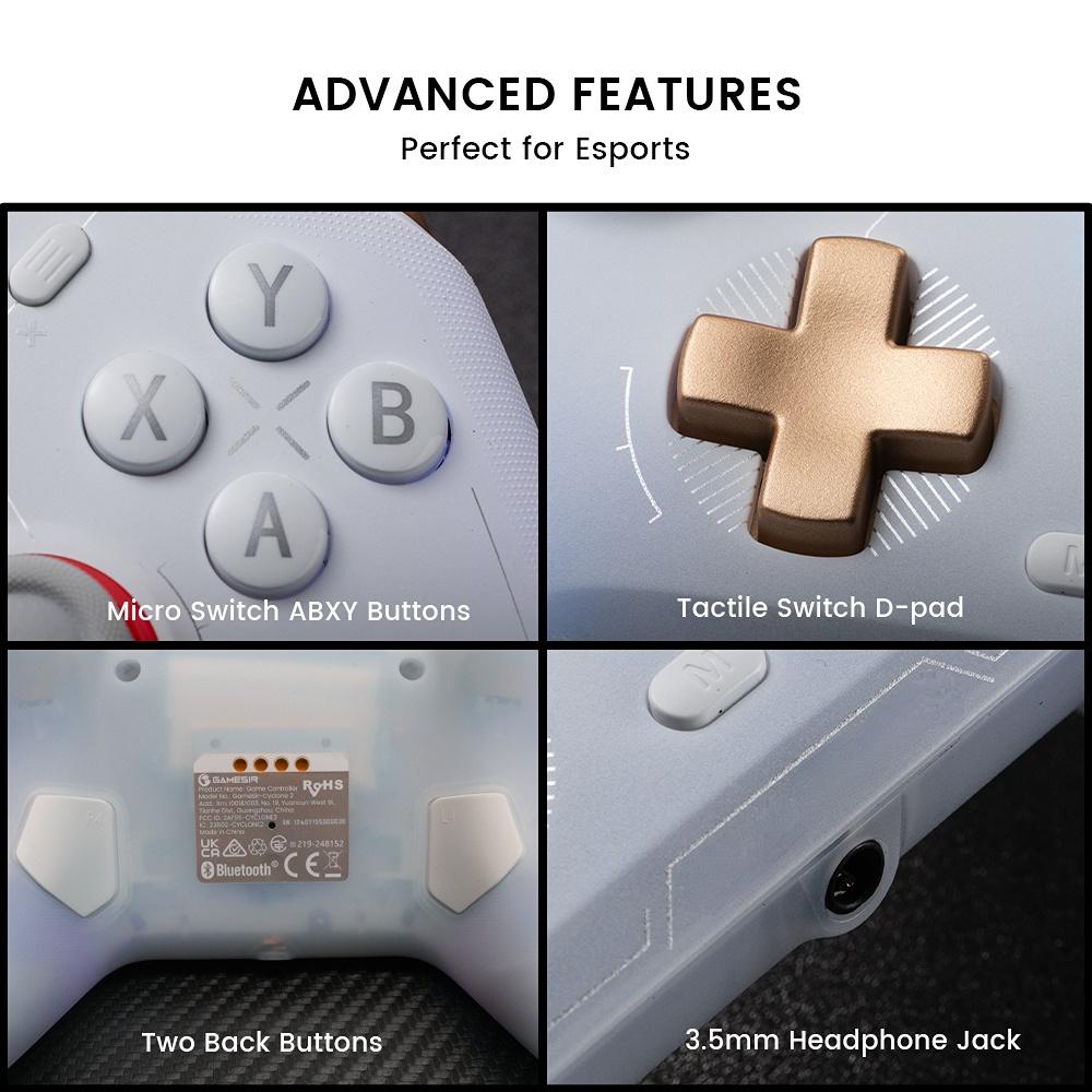 Bluetooth Game Controller, Compatible with Switch, PC, IPhone, and Android Devices, Wireless Game Controller/joystick