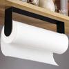 Acrylic Paper Towel Holder Self Adhesive Paper Towel Rack  Kitchen Bathroom Laundry Room