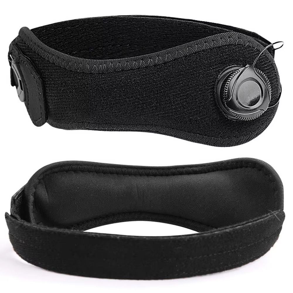 Tendon Injury Sports Knee Guard Band Adjustable Knob Patellar Strap Knee Brace  Fitness