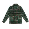 Women's Korean-Style Plaid Wool Jacket - Loose Short Fit, Trendy Autumn/Winter 2025 Collection