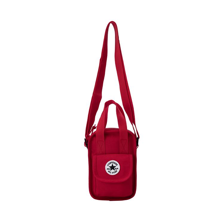 New Converse Polyester Crossbody Handbag Preppy Red CV2513031PS-001