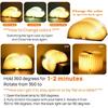 Book light Adventure Book Night Light - 3D Folding Lamp,Ideal Gift for Book Lovers,Three Different Lighting Options:White/Yellow/Breathing Gradient