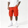 Herren Cargoshorts mit lockerem Schnitt und geradem Bein, mit mehreren Taschen, lässige Utility-Shorts für den Sommer