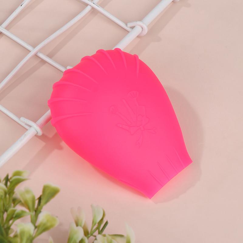 Makeup Brush Holder Cover Silicone Makeup Brush Protector Makeup Brush Travel Storage Case Protect Brush Bristles
