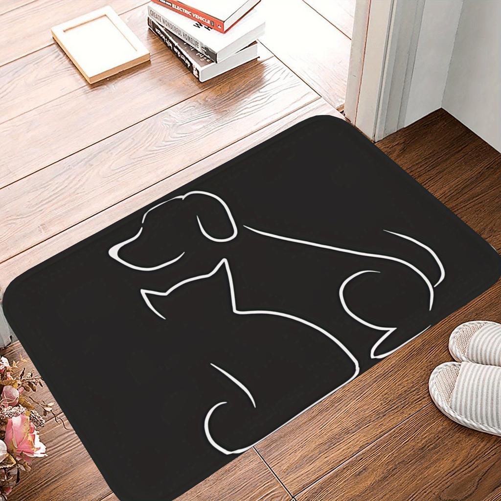 1PC Fantasy Forest Kitchen Rug Non-Slip Door Mat Pop Design Bathroom Rug Bath Mat Carpet for Home Sink Laundry Decoreeree