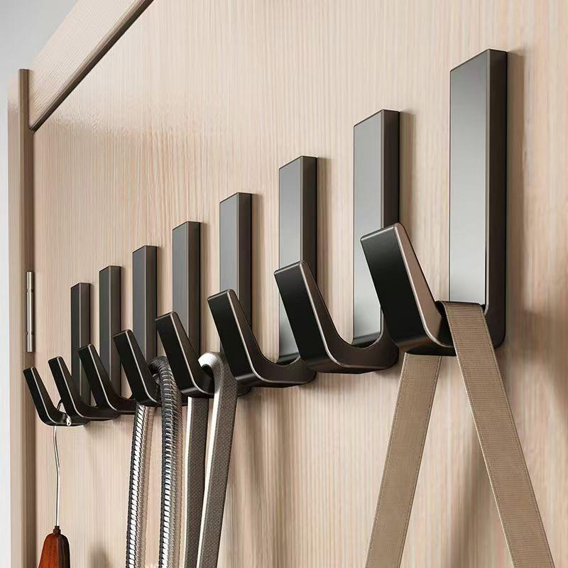 Strong Adhesive Wall Hook - No-Punch, Load-Bearing for Clothes & Hats