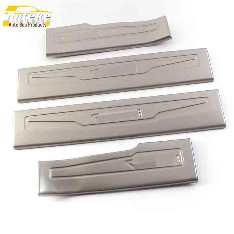 Listwy progowe i zderzakowe ze stali nierdzewnej, nakładki powitalne na pedały dla Jiangling Landwind X7