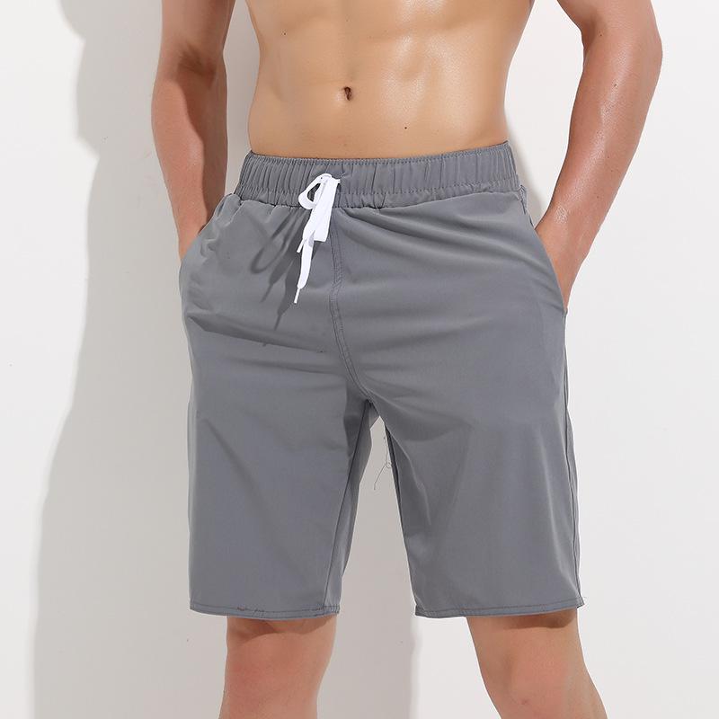 Men's Quick-Drying European and American Five-Point Beach and Running Swimwear Shorts for Spring/Summer Outdoor Use