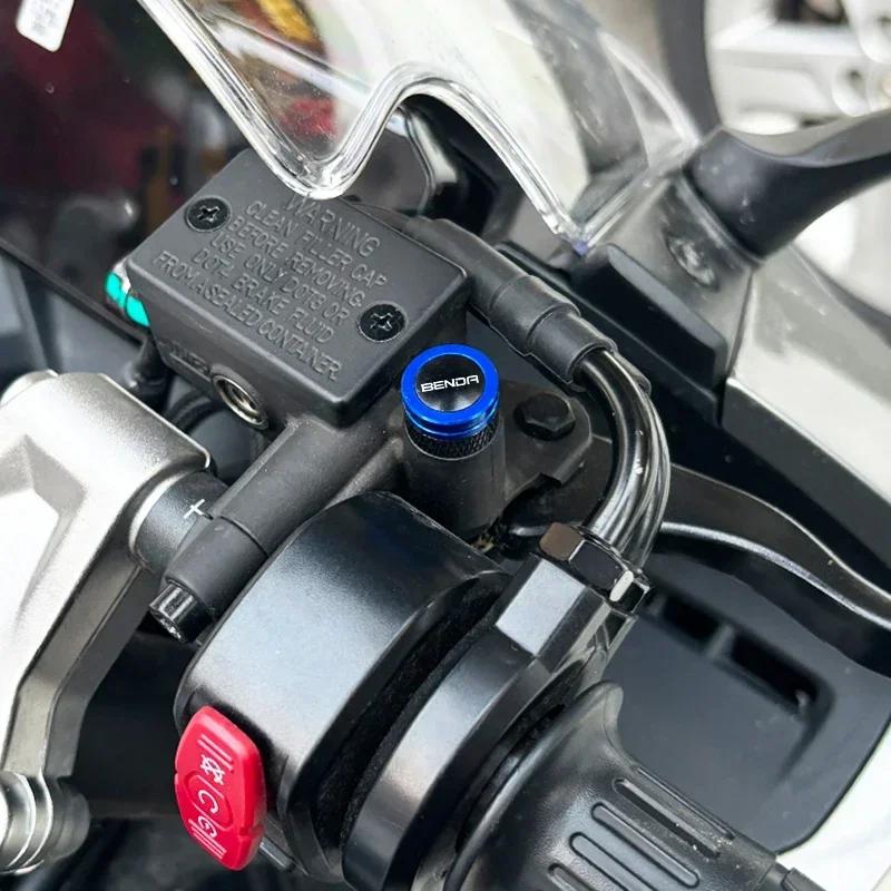 Motorcycle Accessories CNC M10*1.25 Aluminum Screws Bolts Mirror Hole Plugs Cap For Benda LFC700 LFC 700 LFC BD700-2