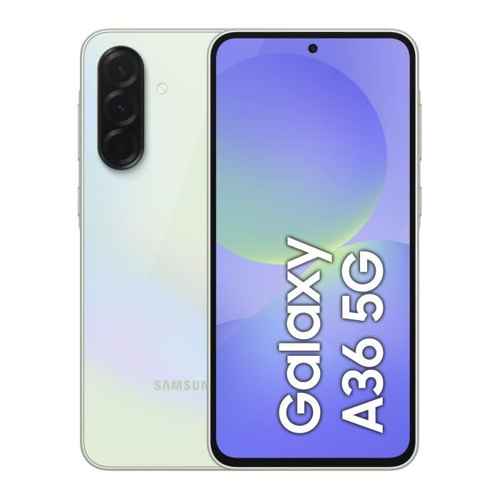 SAMSUNG Galaxy A36 5G Smartphone 256 Go Lime