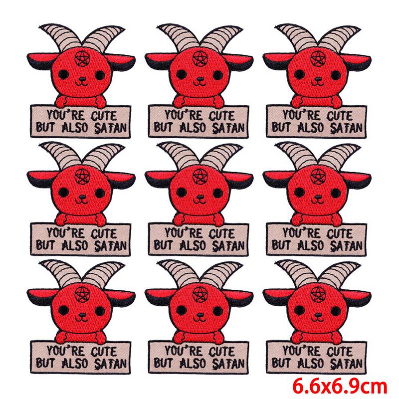 10 teile/los Großhandel Stickerei Patch Eisen Auf Patches Für Kleidung Patches Auf Kleidung Jacken Dekor Applikation Nähen Liefert