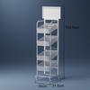 Umbrella Display Rack Mobile Rolling Slim for Convenience Stores