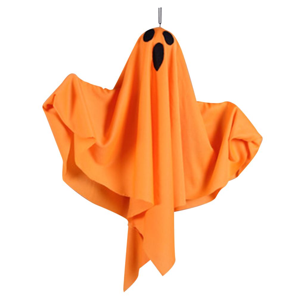 Halloween Ghost Hanging Ornament 300mAh Spooky Ghost Decor With LED Lights Home Porch Garden Yard Party Halloween Decorations