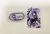 [USED] General Raiden Genshin Korea Seoul Cafe Key Ring Photo Card