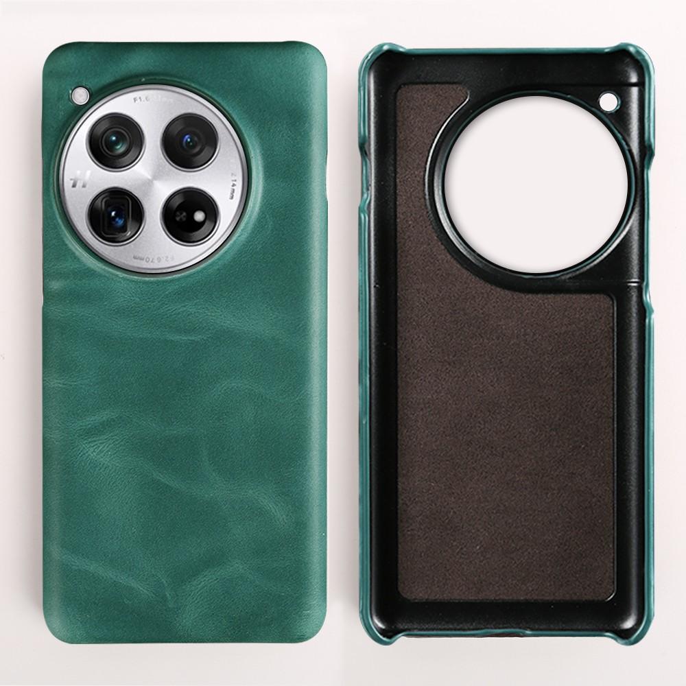 For Oneplus 12 Case Premium Crazy Horse Genuine Leather Cover for oneplus 15 11 10Pro 8Pro 9RT Protect Cover Back Coque Fundas