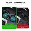 2pcs Car Coaster Water Cup Bottle Holder Mat Anti-Slip Pad For Mercedes Benz AMG C180 C300 W124 W176 W177 C200 C260 GLC CLE CLA IQ9