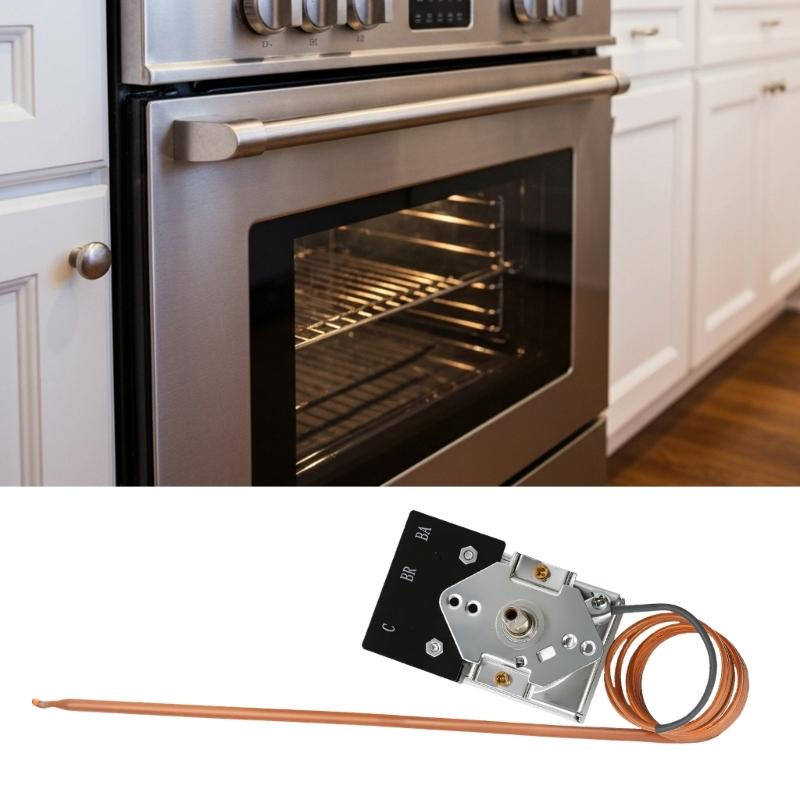 Gas Range Oven Thermostat with 48inch Capillary Tube Temperature Control Switches Suitable for KKTB-18-48 Replacement