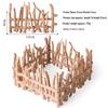 Creative Simulation Fence Set for Farm, Ranch, Zoo, or Sandbox Decorations