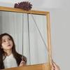 Multifunction Telescopic Lengthen Duster Home and Auto Interior Cleaning Stainless Removal Steel Dust Brush Ceiling Clean