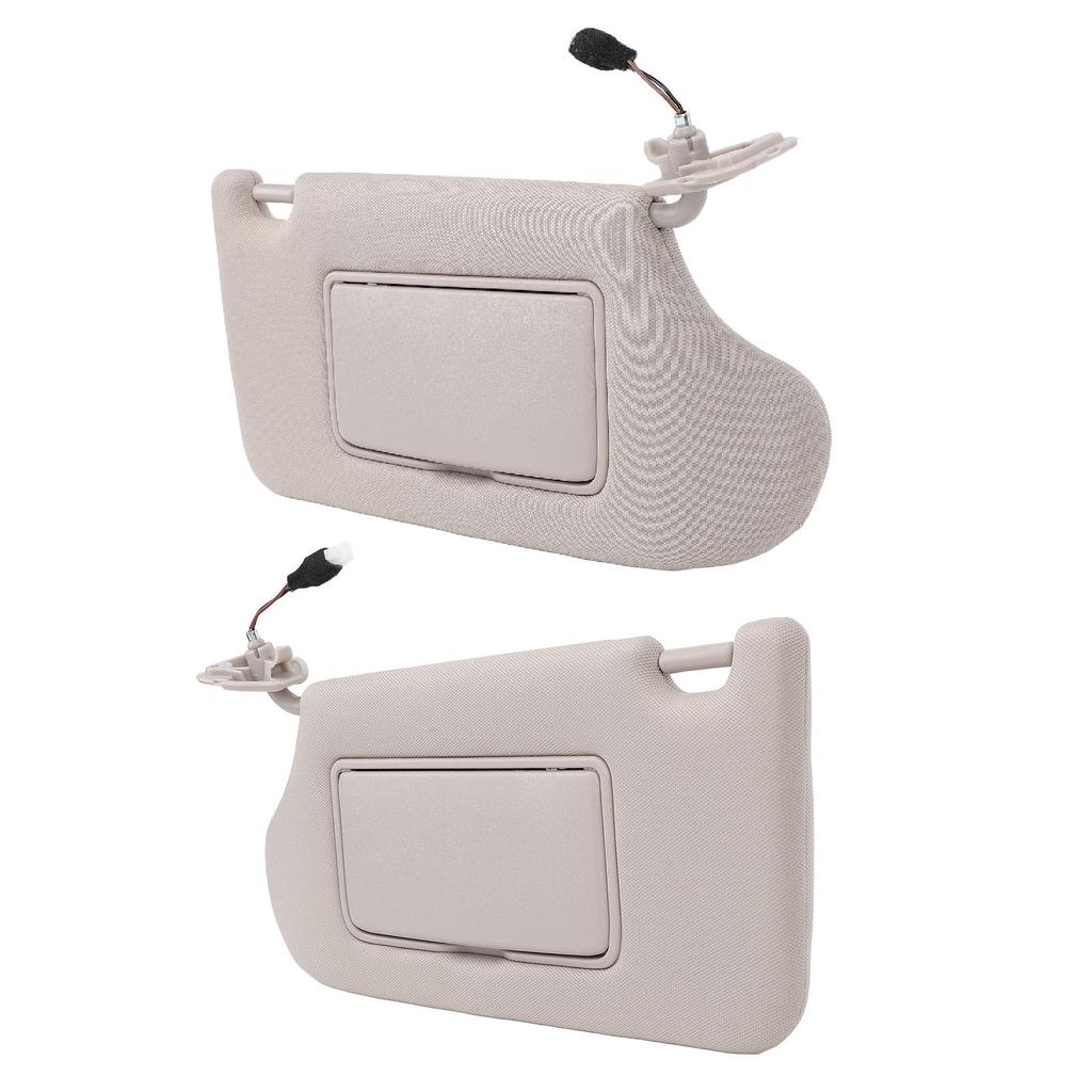 Sun Visor with Makeup Light Beige Stylish Look Enhanced Safety Sun Shielding Visor for Altima 2013 T