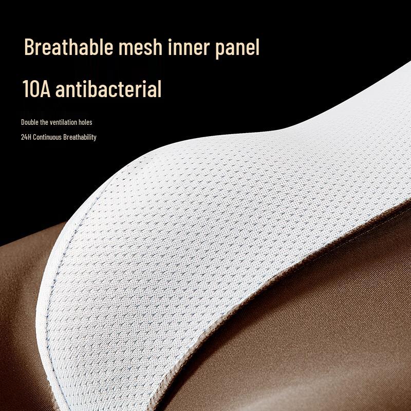 Yalu Men's 10A Antibacterial Seamless Boxer Briefs