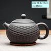 Chinese Yixing Tea Pot Large Capacity Purple Clay Xishi Filter Teapot Beauty Kettle Raw Ore Handmade Tea Set Authentic Drinkware