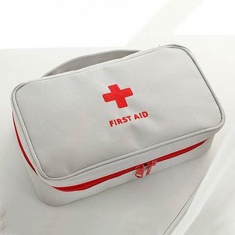 Red Blue Gray Portable Camping First Aid Kit Emergency Medical Bag Waterproof Car Kits Bag Outdoor KTY