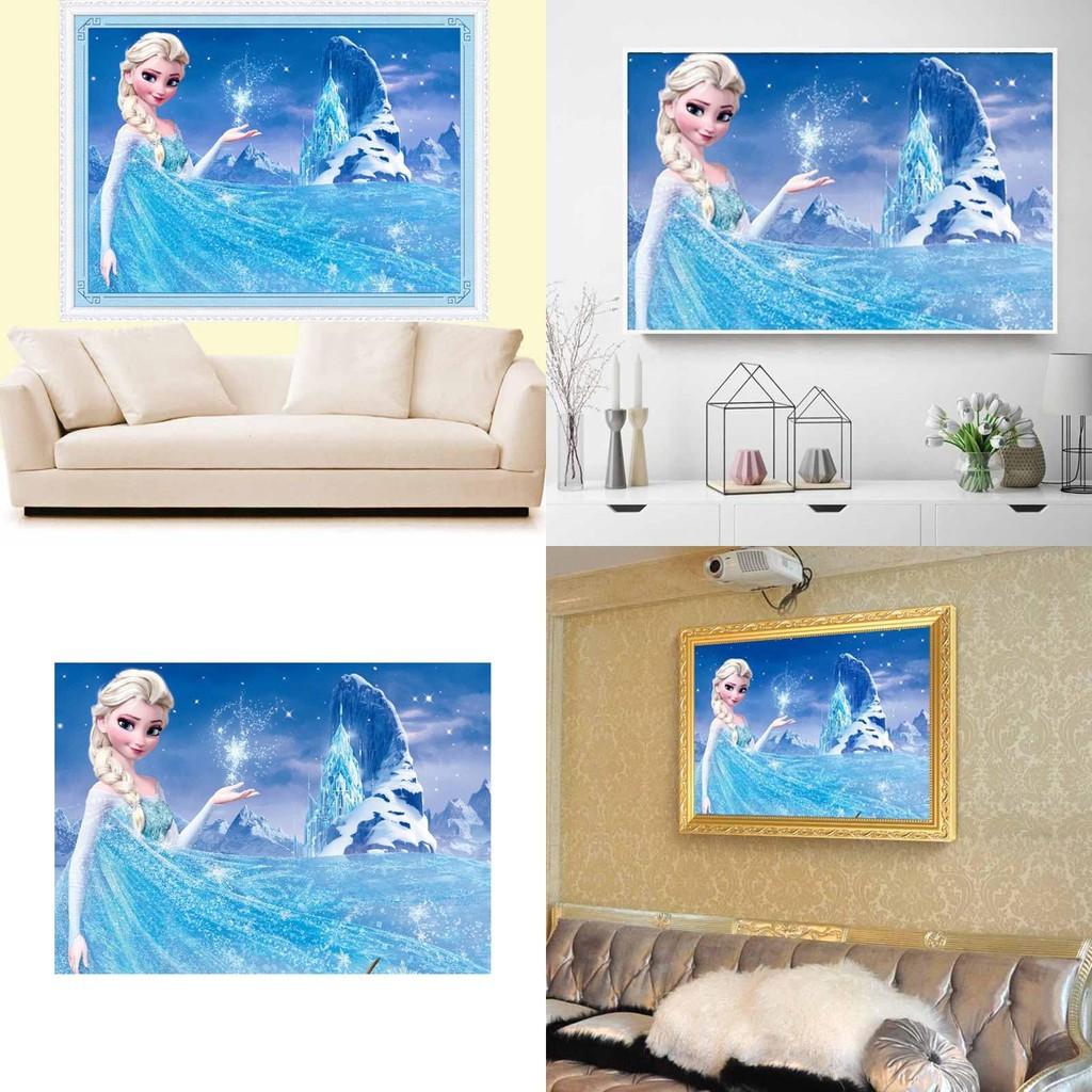 Pittura a Olio Congelata Fai da Te Decorazione Murale Per Soggiorno o Camera da Letto