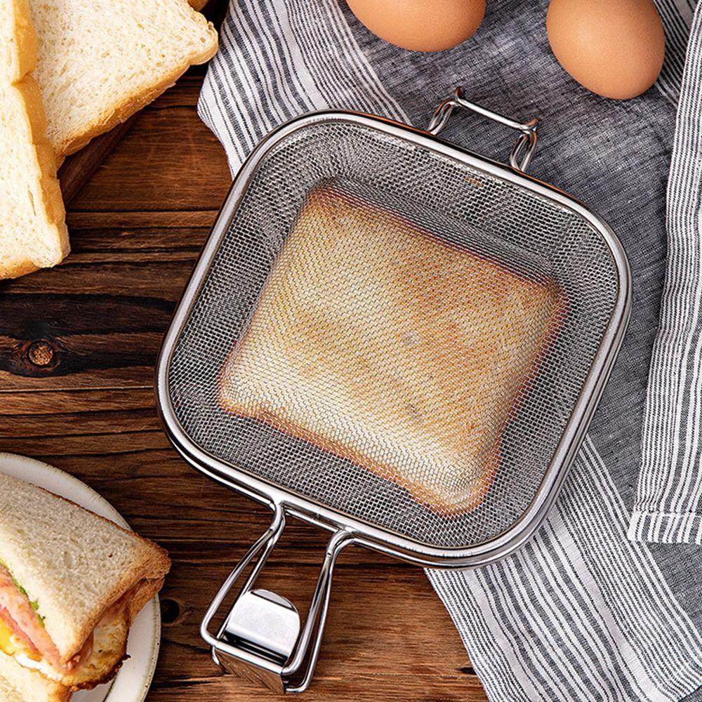 Rete Tostapane Multiuso Clip per Colazione Macchina per Sandwich Padella per Sandwich Pressa per Panini