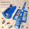 American Big Truck Sliding & Folding Deformation Racing Track Toy Set for Kids