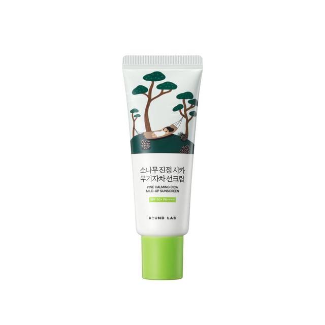 ROUND LAB - Pine Calming Cica Mild Up Sunscreen 40ml