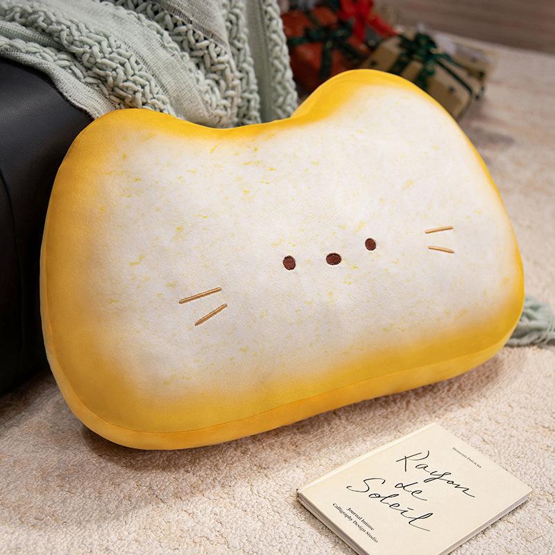 

Cartoon Soft Animal Bread Pillow Plush Toy Bear Cat Doll Home Sofa Pillow Doll 55cm（0.6kg）