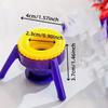 Multifunctional Inverted Bottle Cap Tripod Stand Shower Gel Shampoo Leak-proof Bottle Cap Kitchen Seasoning Squeeze