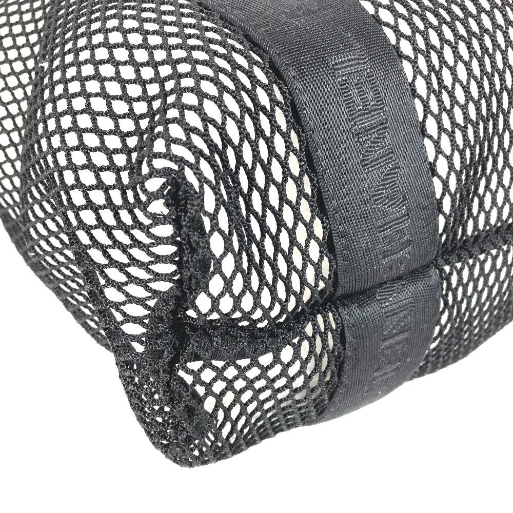 Chanel Sportliches CC CC Mark Logo Mesh Tragetasche mit Beutel, Vertikale Umhängetasche