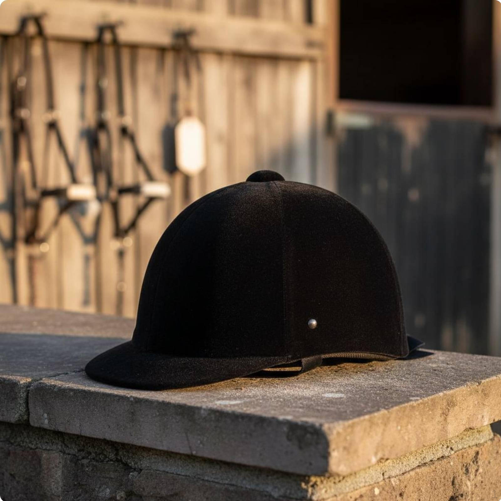 Velvet Equestrian Helmet ShowReady Look Horse