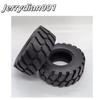 RC 1 Pair LESU Diameter 45MM Height Wheel Rubber Tyres 110Mm for Remote Control 1/15 Hydraulic Loader RC Car Accessories