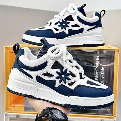Top Heren Casual Schoenen Mode Luxe Designer Zwart Outdoor Sport Skateschoenen Mannelijk Witte Trainers Platform Sneakers
